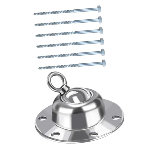 FONDOTIN 1Satz Robuster Hundepfahl Mit Drehung Heavy Duty Erdanker Für Camping Hundetraining Und Outdoor Aktivitäten Hundepfahl Und Erdspießen von FONDOTIN