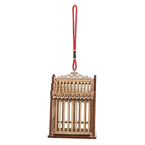 FONDOTIN 1Stk Heuschreckenkäfig Liner Cricketkäfig Skimmer für Aquarien Spinnen-Terrarium Tank bodentrampolin Outdoor Wildtier strapazierfähiger Grillenkäfig Mini-Grillenkäfig hölzern Brown von FONDOTIN