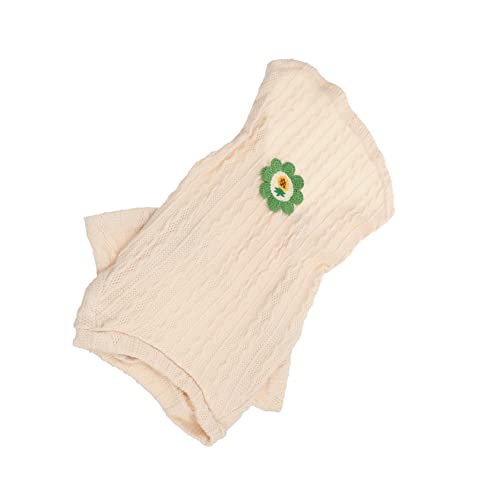FONDOTIN Dekorativer Pullover Für Haustiere Warme Strickkleidung Für Hunde Haustierkostüm Haustierzubehör Gemütlich Und Stilvoll Für Bis Mittelgroße Hunde von FONDOTIN