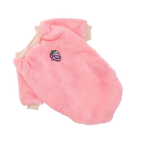 FONDOTIN 1Stk Kleidung für Haustiere tierkostüme hundemantel Hundeschal Pulli für Katzen hundeoverall Schwimmbad Hund kühlmatte Dackel Hund Warmer Mantel hundekleidung Winter Polyester Rosa FONDOTIN 1Stk Kleidung für Haustiere tierkostüme hundemantel Hundeschal Pulli für Katzen hundeoverall Schwimmbad Hund kühlmatte Dackel Hund Warmer Mantel hundekleidung Winter Polyester Rosa von FONDOTIN