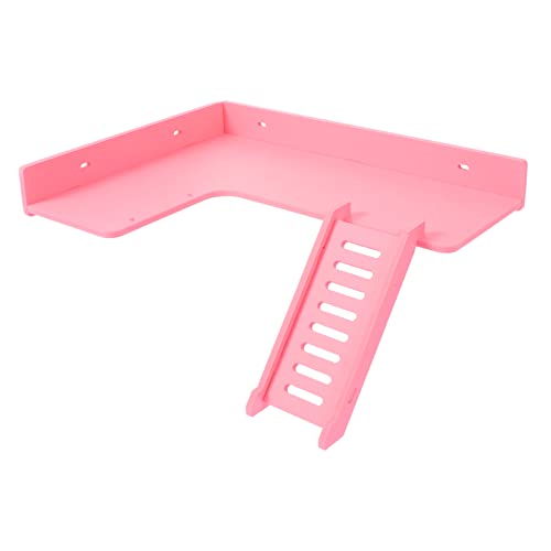 FONDOTIN Holz Hamsterplattform Standplattform Hamster Käfig Klettern Leiter Spielzeug Haustierspielzeug Für Rennmäuse Mäuse Ratten von FONDOTIN