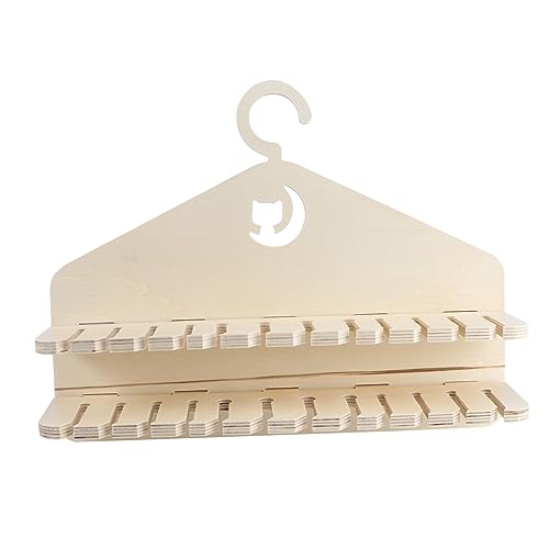 FONDOTIN Platzsparendes Wandregal Aus Holz Zur Aufbewahrung Von Katzenspielzeug Angelrutenregal Für Angler FONDOTIN Platzsparendes Wandregal Aus Holz Zur Aufbewahrung Von Katzenspielzeug Angelrutenregal Für Angler von FONDOTIN