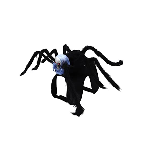 FONDOTIN 1Stk Spinnengeschirr für Haustiere Halloween-Katzenkostüm Halloween-Welpenkostüm Kleider Welpengeschirr verstellbares Hundegeschirr für Haustiere dekoratives Haustierkostüm Schädel von FONDOTIN