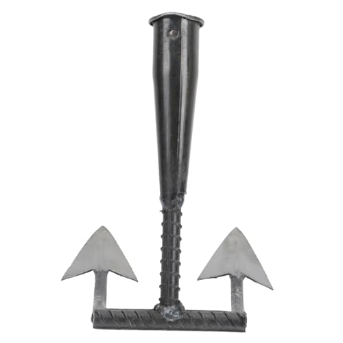 FONDOTIN 1Stk dreieckige Hacke ergonomische agritox schneidhacke gartenharke gartenvliese Meter Rechen handhaben Werkzeug hacken Kopf zubehör Hacke zur Landräumung Kohlenstoffstahl Silver FONDOTIN 1Stk dreieckige Hacke ergonomische agritox schneidhacke gartenharke gartenvliese Meter Rechen handhaben Werkzeug hacken Kopf zubehör Hacke zur Landräumung Kohlenstoffstahl Silver von FONDOTIN