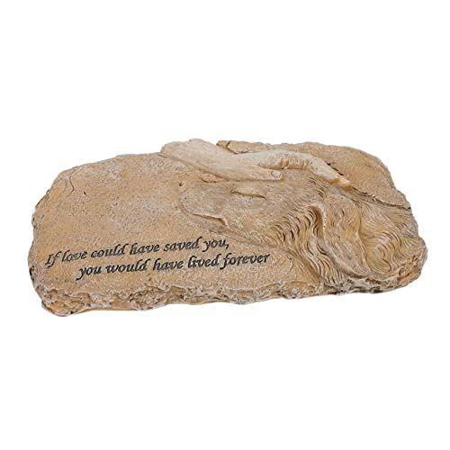FONDOTIN 1stück Pet Memorial Stone Resin Grabstein Für Haustiere Wetterfestes Gartenornament Liebevolle Gedenkstätte Für Hunde Und Katzen Für Drinnen Und Draußen Kreative FONDOTIN 1stück Pet Memorial Stone Resin Grabstein Für Haustiere Wetterfestes Gartenornament Liebevolle Gedenkstätte Für Hunde Und Katzen Für Drinnen Und Draußen Kreative von FONDOTIN