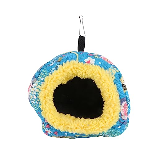 FONDOTIN 1stück Parrot Nest Mit Dickem Futter Hängendes Winterhaus Für Kleine Vögel Warmes Und Gemütliches Vogelbett Für Wellensittiche Und Nymphensittiche FONDOTIN 1stück Parrot Nest Mit Dickem Futter Hängendes Winterhaus Für Kleine Vögel Warmes Und Gemütliches Vogelbett Für Wellensittiche Und Nymphensittiche von FONDOTIN