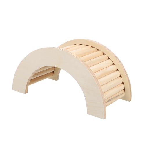 FONDOTIN Turtle Holzleiter Für Hamster Reptilien Spielzeug Mehrzweck-klettertreppe Naturholz Versteck Für Schildkröten Und Kleine Haustiere Sicher Und Langlebig von FONDOTIN