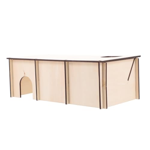 FONDOTIN 1stück Hamster Holz Nest Gemütliches Haustier Schlafhaus Für Kleintiere Langlebig Zum Spielen Und Ausruhen Für Hamster Meerschweinchen Mehr FONDOTIN 1stück Hamster Holz Nest Gemütliches Haustier Schlafhaus Für Kleintiere Langlebig Zum Spielen Und Ausruhen Für Hamster Meerschweinchen Mehr von FONDOTIN