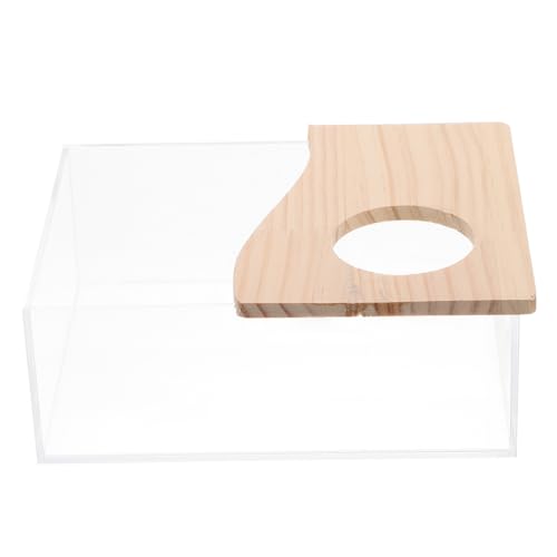FONDOTIN 1Stück Haustier Sandbad Box für Hamster Transparentes Badebecken Multifunktional Toilette und Sandbad mit Glatten Kanten für Sichere Nutzung für Kleine Wie FONDOTIN 1Stück Haustier Sandbad Box für Hamster Transparentes Badebecken Multifunktional Toilette und Sandbad mit Glatten Kanten für Sichere Nutzung für Kleine Wie von FONDOTIN