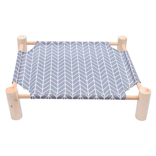 FONDOTIN 1stück Holz Haustierbett Für Hunde Katzen Abnehmbares Stabiles Design Für Jahreszeiten Für Innen Und Außenbereich Reisen Camping Naturholzrahmen FONDOTIN 1stück Holz Haustierbett Für Hunde Katzen Abnehmbares Stabiles Design Für Jahreszeiten Für Innen Und Außenbereich Reisen Camping Naturholzrahmen von FONDOTIN