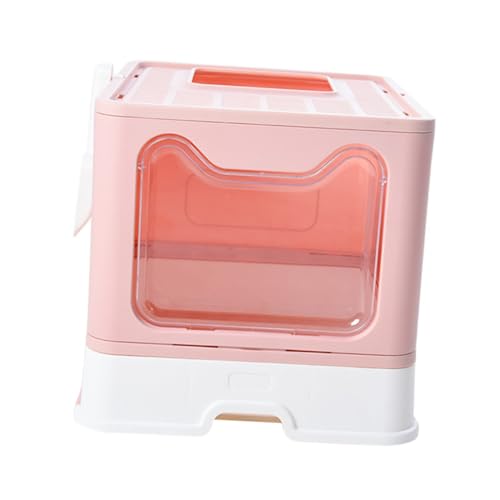 FONDOTIN 1Stück Katzen mit Versiegeltem Design Große Faltbare Katzentoilette Katzenkopf Splash Reinigen für Kätzchen und Haustierbesitzer Langlebig FONDOTIN 1Stück Katzen mit Versiegeltem Design Große Faltbare Katzentoilette Katzenkopf Splash Reinigen für Kätzchen und Haustierbesitzer Langlebig von FONDOTIN