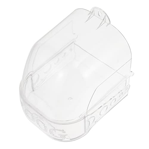 FONDOTIN 1stück Vogelbadewanne Für Käfige Hängend Transparentes Design Für Kleine Und Mittelgroße Vögel Fördert Die Hygiene Und Gesundheit FONDOTIN 1stück Vogelbadewanne Für Käfige Hängend Transparentes Design Für Kleine Und Mittelgroße Vögel Fördert Die Hygiene Und Gesundheit von FONDOTIN