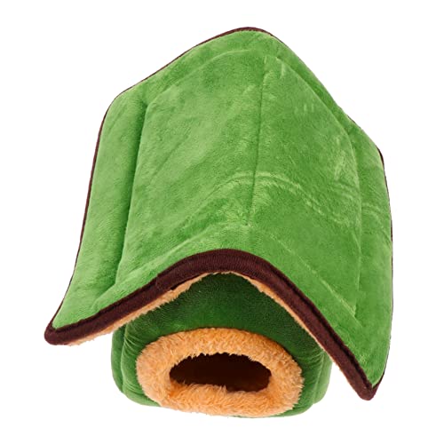 FONDOTIN 1stück Wärmendes Haustiernest Für Kleintiere Semi-abgeschlossenes Hamsterhaus Waschbar Und Winddicht Für Meerschweinchen Und Hamster von FONDOTIN