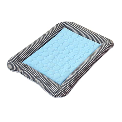 FONDOTIN 1stück Kühlmatte Für Katzen Und Hunde Sommerliche EIS-seidenmatte rutschfest Für Sofa Bett Und Auto Blau Für Heiße Tage Sicher Und Gesund Für Ihre Haustiere FONDOTIN 1stück Kühlmatte Für Katzen Und Hunde Sommerliche EIS-seidenmatte rutschfest Für Sofa Bett Und Auto Blau Für Heiße Tage Sicher Und Gesund Für Ihre Haustiere von FONDOTIN