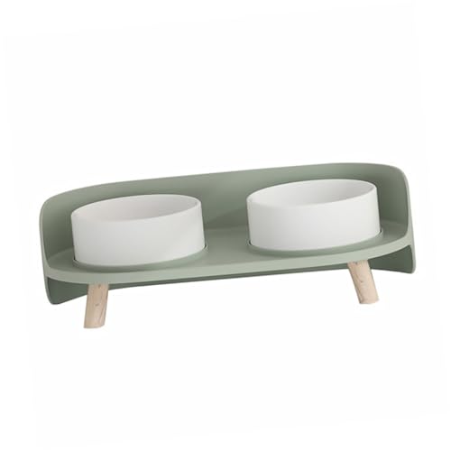 FONDOTIN Spezielle Design Keramik Katze Schüssel Hohe Füße Mint Schüssel Für FONDOTIN Spezielle Design Keramik Katze Schüssel Hohe Füße Mint Schüssel Für von FONDOTIN
