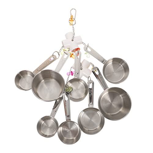 FONDOTIN 1 Stück Acryl Edelstahl Papagei Kauspielzeug Vogel Bissfest Spielzeug Hängendes Spielzeug Papagei Beißen Spielzeug FONDOTIN 1 Stück Acryl Edelstahl Papagei Kauspielzeug Vogel Bissfest Spielzeug Hängendes Spielzeug Papagei Beißen Spielzeug von FONDOTIN