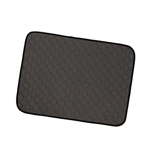 FONDOTIN 1stück Hundetoilette Wasserspeicher-Matte Für Hunde Und Welpen Graue Hochabsorbierende Hygieneunterlage Für Haustiere Waschbar Und Langlebig von FONDOTIN