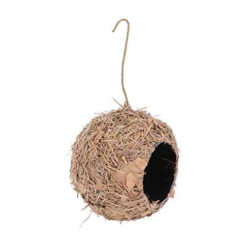 FONDOTIN 2 STK Vogelnest aus Stroh hängendes Kolibri- Kanarienvogel im Garten Easter Decoration osterndeko Spielzeug Vogelkäfig Vogelhaus- aus Stroh geflochtenes Nest Gras Coffee FONDOTIN 2 STK Vogelnest aus Stroh hängendes Kolibri- Kanarienvogel im Garten Easter Decoration osterndeko Spielzeug Vogelkäfig Vogelhaus- aus Stroh geflochtenes Nest Gras Coffee von FONDOTIN