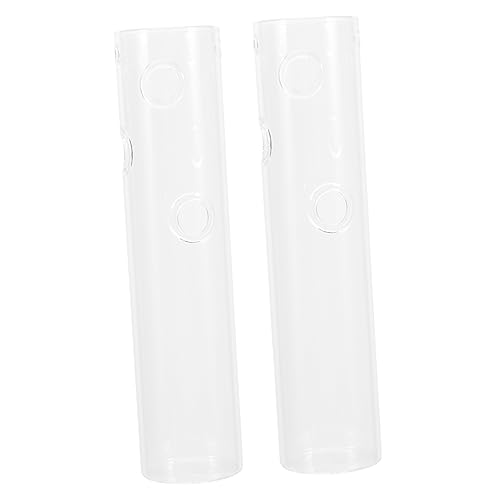 FONDOTIN Eleganter Hängender Pflanzenhalter Aus Glas 2er-Pack Heimdekoration Für Blumentopf Für Zimmer Balkon von FONDOTIN
