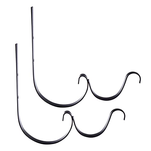 FONDOTIN 2 Stück Futter Haken Vogelfütterer Vogel Fütterer Haken zum Aufhängen von Pflanzen Aufhänger Anlage für deckenkorb Hanging Basket Laternenhalterung Pflanzenhalterungen Eisen Black FONDOTIN 2 Stück Futter Haken Vogelfütterer Vogel Fütterer Haken zum Aufhängen von Pflanzen Aufhänger Anlage für deckenkorb Hanging Basket Laternenhalterung Pflanzenhalterungen Eisen Black von FONDOTIN
