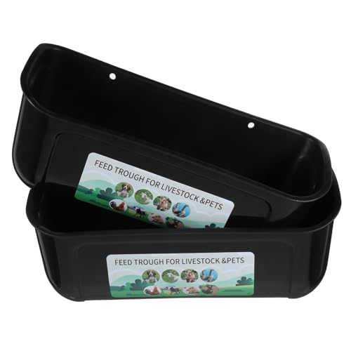 FONDOTIN 2 Stück Großer Automatischer Futtertrog für Geflügel und Ziegen Futter Wasserspender mit Hoher Kapazität Praktischer Verschüttsicherer Futterautomat für Hühner Enten Gänse FONDOTIN 2 Stück Großer Automatischer Futtertrog für Geflügel und Ziegen Futter Wasserspender mit Hoher Kapazität Praktischer Verschüttsicherer Futterautomat für Hühner Enten Gänse von FONDOTIN