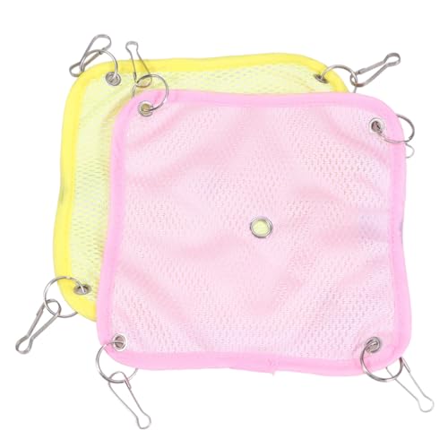 FONDOTIN 2 Stück Hamster Hängematten Kaninchen Kinderspielzeug Hosenträger Hundehängematte Käfighängematte Gürteltasche Kleine Flugzeugspielzeuge Käfighängematte Für Den FONDOTIN 2 Stück Hamster Hängematten Kaninchen Kinderspielzeug Hosenträger Hundehängematte Käfighängematte Gürteltasche Kleine Flugzeugspielzeuge Käfighängematte Für Den von FONDOTIN