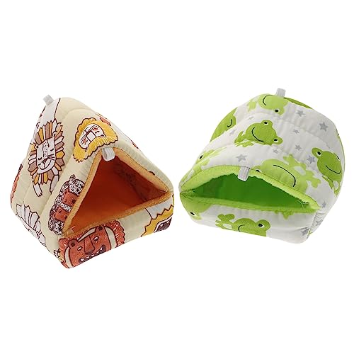 FONDOTIN 2 stücke Chinchilla Zubehör Zarte Hamster Den Weiche Warme Material Hideout für Den Winter FONDOTIN 2 stücke Chinchilla Zubehör Zarte Hamster Den Weiche Warme Material Hideout für Den Winter von FONDOTIN