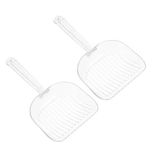 FONDOTIN 2 Stück Multifunktionale Katzenschaufel Tragbare und Praktische Schaufel für Katzenstreu Ergonomischer Griff Langlebiges PC Material für Haushalt FONDOTIN 2 Stück Multifunktionale Katzenschaufel Tragbare und Praktische Schaufel für Katzenstreu Ergonomischer Griff Langlebiges PC Material für Haushalt von FONDOTIN