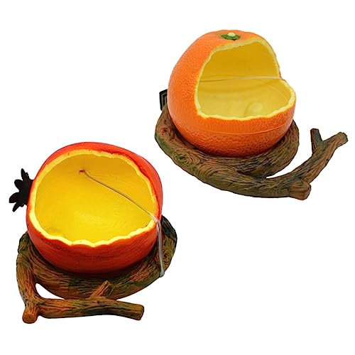 FONDOTIN 2 Stück Papageien Futterbox Vogel Obstschale Nymphensittich Futter Talg Vogelfutterspender Serviertablett Vogelkäfig Zubehör Vogelbad Für Käfig Papageien Wasserbecher FONDOTIN 2 Stück Papageien Futterbox Vogel Obstschale Nymphensittich Futter Talg Vogelfutterspender Serviertablett Vogelkäfig Zubehör Vogelbad Für Käfig Papageien Wasserbecher von FONDOTIN