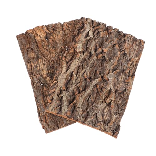 FONDOTIN 2 Stück Reptilien Kletterplattform aus Korkrinde Teiliges für Schildkröten Echsen und Spinnen Terrarium Dekoration Natürliches Klettermaterial für Haustiere FONDOTIN 2 Stück Reptilien Kletterplattform aus Korkrinde Teiliges für Schildkröten Echsen und Spinnen Terrarium Dekoration Natürliches Klettermaterial für Haustiere von FONDOTIN
