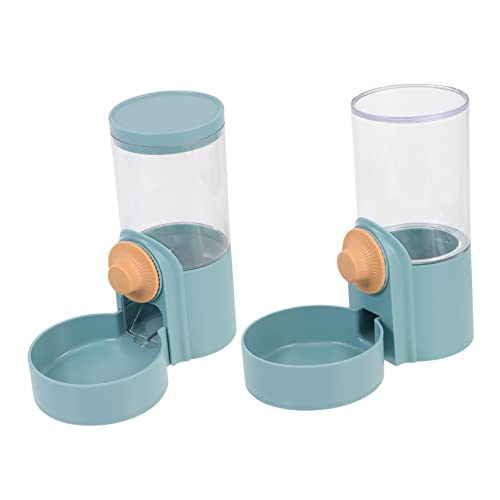 FONDOTIN 2 Stück Trinkbrunnen für Haustiere Automatischer Wasserspender pet Feeder pet Water Bottle wasserflasche wasserspender für Hunde Schwerkraftfutterautomat für Katzen pp Dark Green FONDOTIN 2 Stück Trinkbrunnen für Haustiere Automatischer Wasserspender pet Feeder pet Water Bottle wasserflasche wasserspender für Hunde Schwerkraftfutterautomat für Katzen pp Dark Green von FONDOTIN