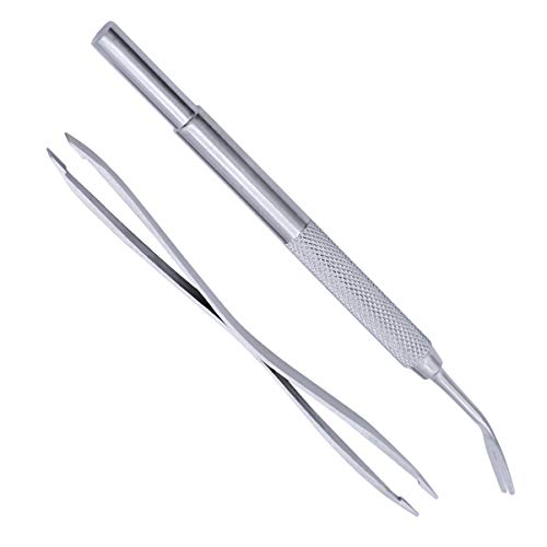 FONDOTIN 2 Stücke Edelstahl Pet Remover Pet Entfernung Zubehör Pet Entfernung Werkzeug Pet Remover Pet Entfernung Werkzeuge von FONDOTIN