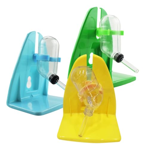 FONDOTIN 2sätze Hamster Trinkflasche Mit Auslaufsicher Praktisch Für Kleintiere Für Käfige Umweltfreundliches Material Farben Zufällig von FONDOTIN
