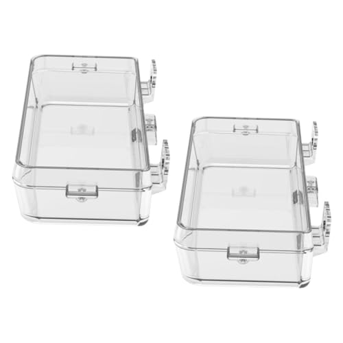 FONDOTIN Zubehör 2 Cup Feeder Futternapf Wassernapf Reptilienbedarf Für Einfache Fütterung FONDOTIN Zubehör 2 Cup Feeder Futternapf Wassernapf Reptilienbedarf Für Einfache Fütterung von FONDOTIN