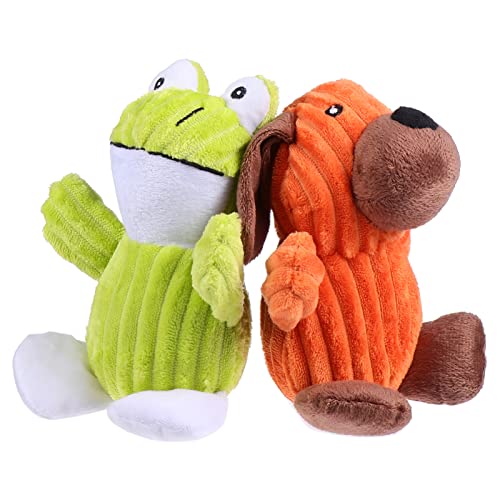 FONDOTIN Haustier-Cartoon-Spielzeug 2 Stück Hunde-plüschspielzeug Sound-hundespielzeug Interaktives Molar-Spielzeug Haustier-Unterhaltung Für Das Home Office FONDOTIN Haustier-Cartoon-Spielzeug 2 Stück Hunde-plüschspielzeug Sound-hundespielzeug Interaktives Molar-Spielzeug Haustier-Unterhaltung Für Das Home Office von FONDOTIN