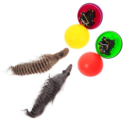FONDOTIN 2St elektrisches Wieselspielzeug für Haustiere elektrisches für Beavers Schwimmendes für Hunde Hundespielzeug Hundepuzzle Ball Wassermaus- FONDOTIN 2St elektrisches Wieselspielzeug für Haustiere elektrisches für Beavers Schwimmendes für Hunde Hundespielzeug Hundepuzzle Ball Wassermaus- von FONDOTIN