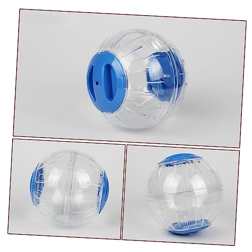 FONDOTIN 2stücke Hamster Spielzeug Kristall Laufball Für Kleintiere Bunte Interaktive Kugel Bewegung Und Spiel Für Hamster Und Andere Kleintiere von FONDOTIN