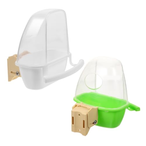 FONDOTIN Becher Für Vogelkäfig Futter- Und Wasserspender Für Papageien Kleiner Futterhalter Für Vögel Tragbar Robust Für Papageien Hühner Tauben FONDOTIN Becher Für Vogelkäfig Futter- Und Wasserspender Für Papageien Kleiner Futterhalter Für Vögel Tragbar Robust Für Papageien Hühner Tauben von FONDOTIN