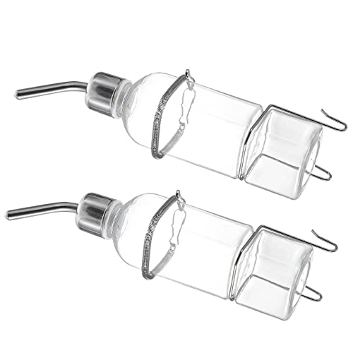 FONDOTIN 2stücke Hängender Wasserspender Für Haustiere Auslaufsichere Trinkflasche Für Kaninchen Und Hamster Bpa-freie Leicht Zu Reinigende Tiertrinkflasche Praktische Und Haltbare FONDOTIN 2stücke Hängender Wasserspender Für Haustiere Auslaufsichere Trinkflasche Für Kaninchen Und Hamster Bpa-freie Leicht Zu Reinigende Tiertrinkflasche Praktische Und Haltbare von FONDOTIN