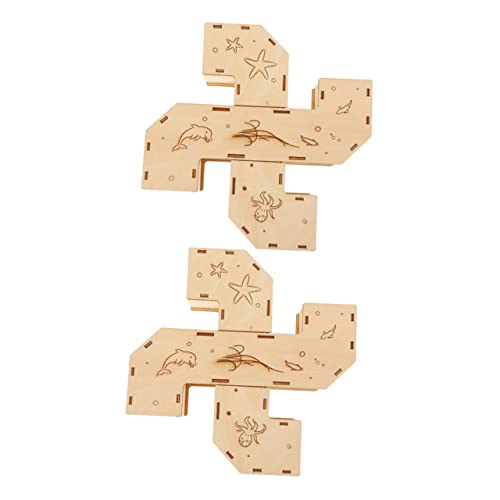 FONDOTIN 2stücke Holz Hamster Tunnel Spielzeug Labyrinth Tunnel Für Kleintiere Haustier Spielen Spielzeug Mit Sanfter Oberfläche Kompakt Für Gerbil FONDOTIN 2stücke Holz Hamster Tunnel Spielzeug Labyrinth Tunnel Für Kleintiere Haustier Spielen Spielzeug Mit Sanfter Oberfläche Kompakt Für Gerbil von FONDOTIN