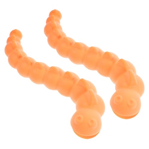 FONDOTIN 2Stücke Interaktives Raupe Form Kauspielzeug Für Kleine Zur Zahnpflege Strapazierfähiges Und Sicheres FONDOTIN 2Stücke Interaktives Raupe Form Kauspielzeug Für Kleine Zur Zahnpflege Strapazierfähiges Und Sicheres von FONDOTIN