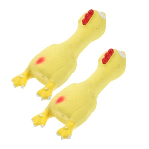 FONDOTIN 2Stücke Kauspielzeug Für Hühnerform Quietschendes Latexspielzeug Dekoratives Beißspielzeug Für Welpen Sicheres Kauen Für Gesunde Zähne Und Geistige FONDOTIN 2Stücke Kauspielzeug Für Hühnerform Quietschendes Latexspielzeug Dekoratives Beißspielzeug Für Welpen Sicheres Kauen Für Gesunde Zähne Und Geistige von FONDOTIN