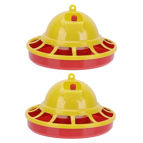 FONDOTIN 2Stücke Küken Feeder Automatischer Geflügel Feeder für Hühner und Wachteln Hängende Nahrungsmittelschüsseln Zubehör für Geflügelhaltung mit Einzigartigem FONDOTIN 2Stücke Küken Feeder Automatischer Geflügel Feeder für Hühner und Wachteln Hängende Nahrungsmittelschüsseln Zubehör für Geflügelhaltung mit Einzigartigem von FONDOTIN