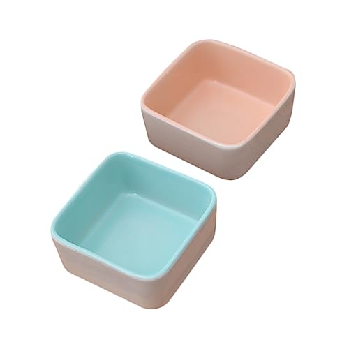 FONDOTIN 2 Stücke Keramik Tiernahrung Schüssel Multi-Funktion Feeder Für Hamster Chinchilla Haustier FONDOTIN 2 Stücke Keramik Tiernahrung Schüssel Multi-Funktion Feeder Für Hamster Chinchilla Haustier von FONDOTIN