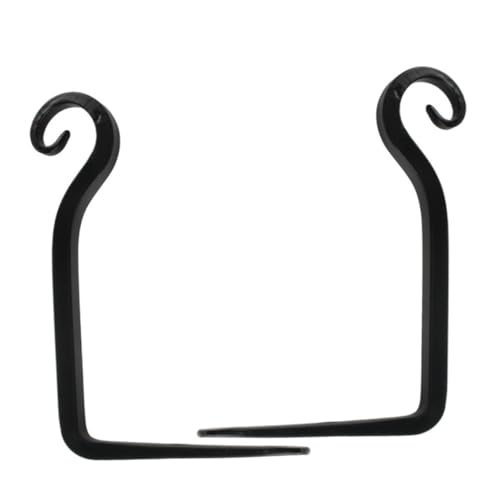 FONDOTIN 2st Pflanzenhaken Glockenspiel Wand Pflanzer Halter Hakenzaun Wandhängelegte Haken Für Vogelhäuschen Zaun-pflanzenhänger Pflanzenwandhaken Pflanzenaufhänger Schmiedeeisen Black FONDOTIN 2st Pflanzenhaken Glockenspiel Wand Pflanzer Halter Hakenzaun Wandhängelegte Haken Für Vogelhäuschen Zaun-pflanzenhänger Pflanzenwandhaken Pflanzenaufhänger Schmiedeeisen Black von FONDOTIN
