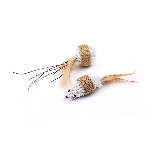 FONDOTIN 3 STK Lernspielzeug für Haustiere rj Plüsch scrump plüsch Spielzeug für Kätzchen Spielzeuge Katze Indoor-Spielpuppe Plüschrattenspielzeug Feder Haustierzubehör FONDOTIN 3 STK Lernspielzeug für Haustiere rj Plüsch scrump plüsch Spielzeug für Kätzchen Spielzeuge Katze Indoor-Spielpuppe Plüschrattenspielzeug Feder Haustierzubehör von FONDOTIN