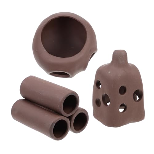 FONDOTIN 3pcs Aquarium Cave Garnelen Hideout Fisch Spawning Zucht Aquarium Cave Versteckte Höhle Ornament von FONDOTIN