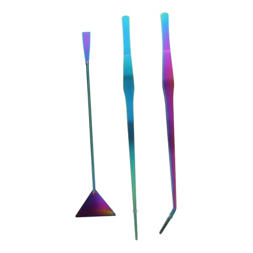FONDOTIN 3 Stück Edelstahl Aquarium Wasserpflanzen Wartung Pinzette Spatel FONDOTIN 3 Stück Edelstahl Aquarium Wasserpflanzen Wartung Pinzette Spatel von FONDOTIN