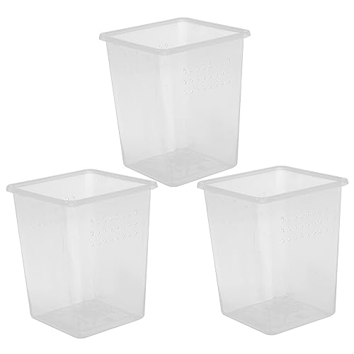 FONDOTIN 3 Stück Habitat Boxen für Spinnen Praktische Fütterungsbehälter und Inkubatoren für Taranteln Transparentes Design Stabiler Luftaustausch für Reptilienhaltung FONDOTIN 3 Stück Habitat Boxen für Spinnen Praktische Fütterungsbehälter und Inkubatoren für Taranteln Transparentes Design Stabiler Luftaustausch für Reptilienhaltung von FONDOTIN