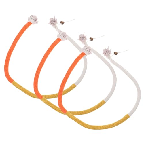 FONDOTIN 3 Stück Katzenkauseil katzengeschenke katzenminze Interaktives Katzenspielzeug Buntes Katzenseilspielzeug Katzenfutter Katzen beißen Webendes Katzenspielzeug Baumwollseil FONDOTIN 3 Stück Katzenkauseil katzengeschenke katzenminze Interaktives Katzenspielzeug Buntes Katzenseilspielzeug Katzenfutter Katzen beißen Webendes Katzenspielzeug Baumwollseil von FONDOTIN